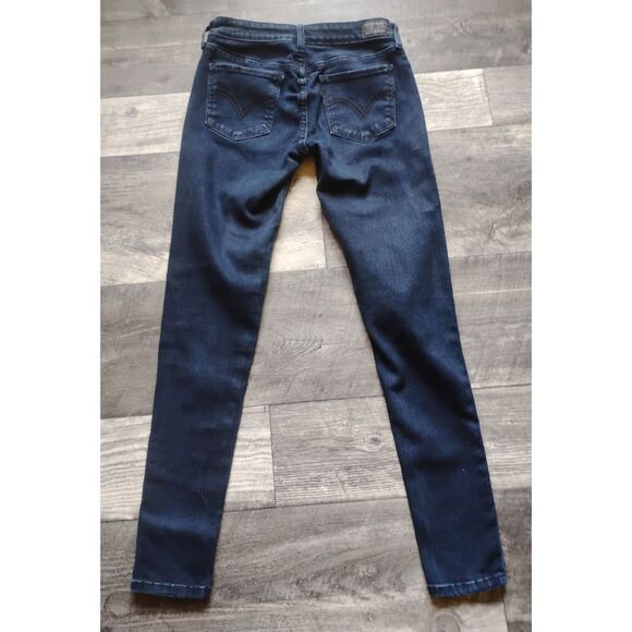 Levi's Women's Size 4, 535 Legging Blue Jeans - Picture 2 of 8